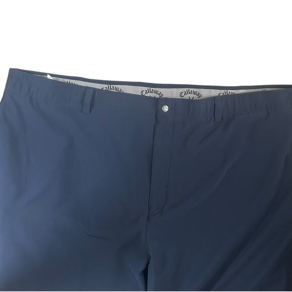 Callaway Mens Golf Chino Shorts 2X Navy Pockets Stretch Comfort Performance - Picture 6 of 10